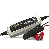 CTEK (56-865) US 0.8 12 Volt Fully Automatic 6 Step Battery Charger,Black