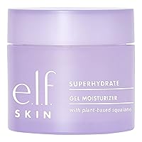 e.l.f., SuperHydrate Moisturiser, Fast-Absorbing, Non-Greasy, Gel Formula, Hydrates, Tones, Clarifies, Protects, Infused with Vitamin E, 1.69 Oz