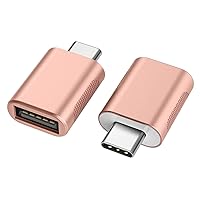 nonda (2 Pack)USB-C to USB 3.0 Adapter, Type-C to USB,Thunderbolt 3 to USB Female Adapter OTG for MacBook Pro 2019,MacBook Air 2020,iPad Pro 2020 ,More Type-C Devices