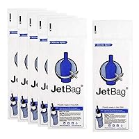 Wine Bag for Travel (Set of 6, BOLD edition) - The Original ** ABSORBENT ** Reusable & Protective Bottle Bags - MADE IN THE USA