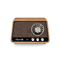 Sangean WR-55 AM/FM/Bluetooth/AUX Premium Analog Wooden Cabinet Radio 50th Anniversary Edition