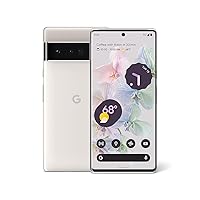 Pixel 6 Pro - 5G Android Phone - Unlocked Smartphone with Advanced Pixel Camera and Telephoto Lens - 256GB - Cloudy White