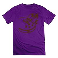 Gibson Les Paul Guitar Custom Funny Small Purple T Shirt Personalized for Men