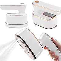 Steamer Iron for Clothes Travel Mini: steam iron handheld portable steamer small size garment hand clothing steamers plancha a de vapor para ropa portatil travel college dorm home essentials