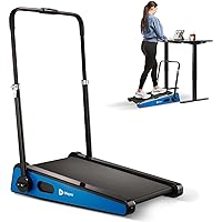 Smallest Portable 30in Small Mini Walking Pad Treadmill with Incline Under Desk Work - Installation Free Compact Treadmills for Home/Office - Max Load 220Lbs & Speed 3MPH