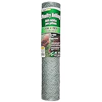 YARDGARD 308494B 2 Foot X 150 Foot 2 Inch Mesh Poultry Netting ( Packaging May Vary )