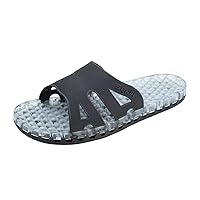 Sandals Regatta Ice | Waterproof, Massaging Bubbles Recovery Slide, Shower/Spa sandal for Men and Women | Patented, built-in drainage system | Made in Italy