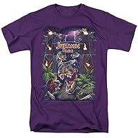 Popfunk Classic Jurassic Park Welcome to The Park Unisex Adult T Shirt & Stickers