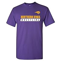 NCAA Wrestling Slant, Team Color T Shirt, College, University