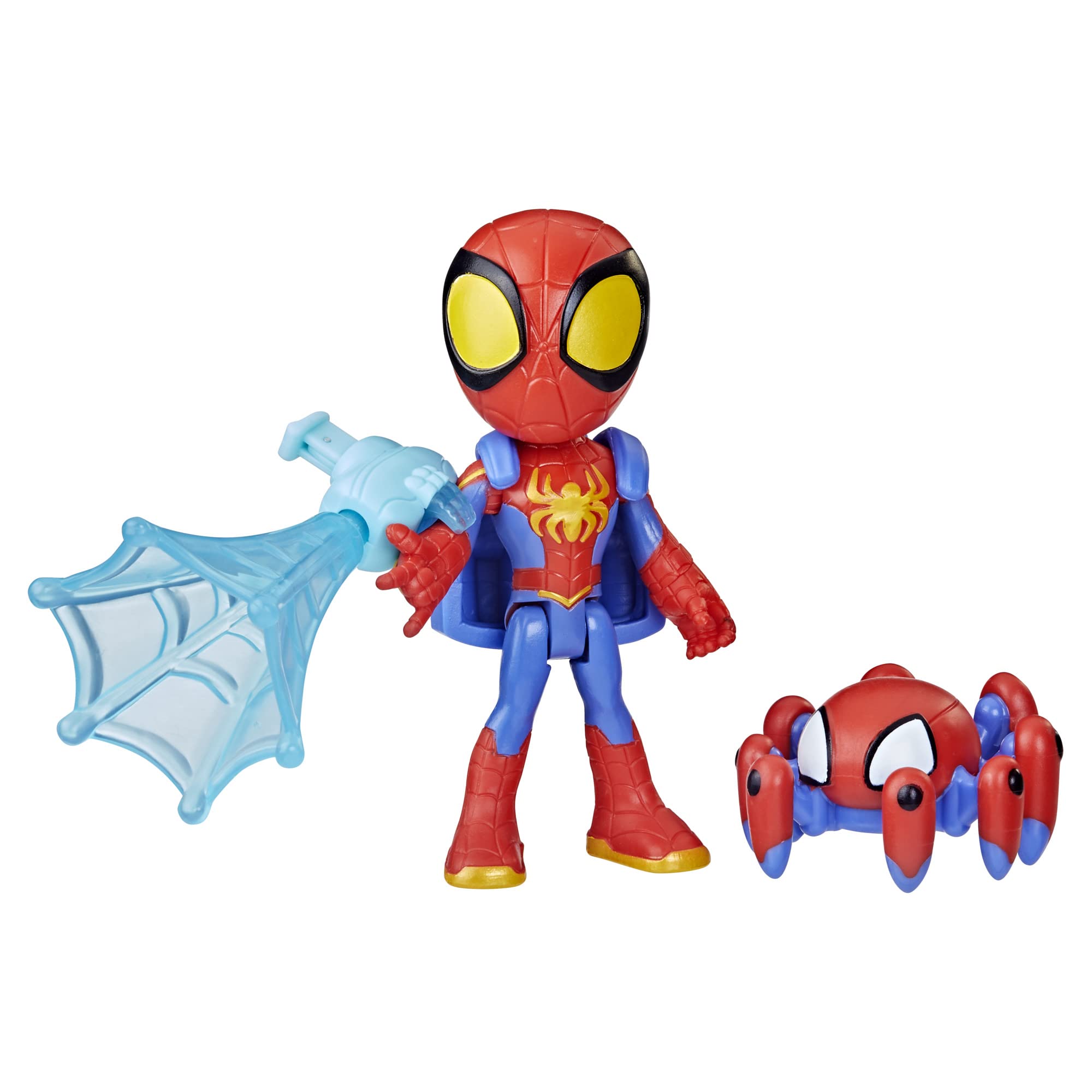Marvel Spidey and His Amazing Friends Web-Spinners Spidey Action Figure with Accessories, Web-Spinning Accessory, Toys for Kids, Ages 3 and Up