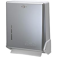 T1905XC True Fold Commercial Towel Dispenser, 500 Multifold / 300 C-Fold Towel Capacity, Chrome