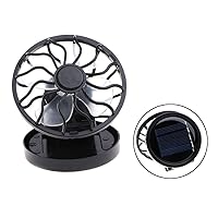 Portable Clip-On Solar Panel Powered Cooling Fan For Travel Camping Fishing Table Fans For Bedroom With Remote