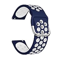 Strap For 20 22mm Universal Smart Wrist Band Sport Bracelet Watchband
