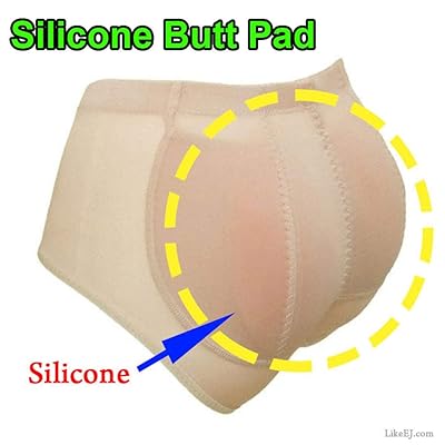 Butt Boost Silicone Pads Removable Panties Set Lift Up Padded Big Buttocks  Enhancer Panties Set