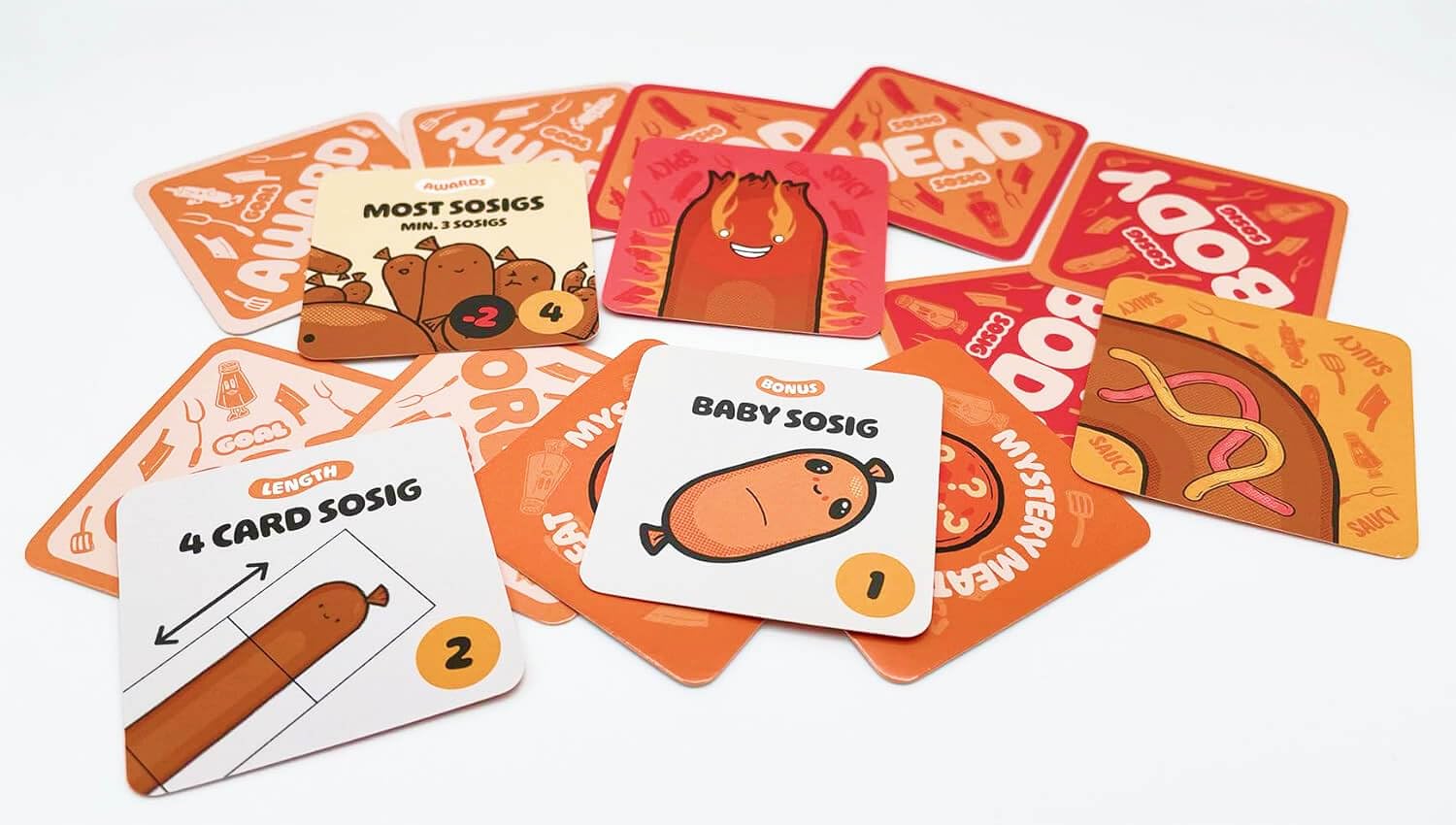 Joking Hazard Sosig Family Friendly Card Game for 2-4 Players, Game for Kids and Adults, Travel Sized