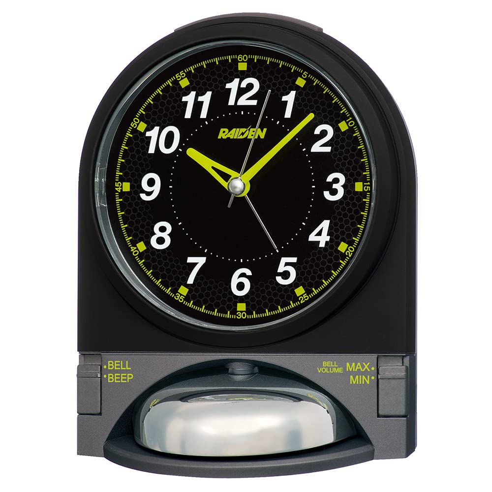Mua Seiko Clock PYXIS RAIDEN NR436J Alarm Clock, Analog, Loud Volume,  Switchable, Alarm, Black, Some Gray Metallic,  x  x  inches (144 x  115 x 114 mm) trên Amazon Nhật chính hãng 2023 | Giaonhan247