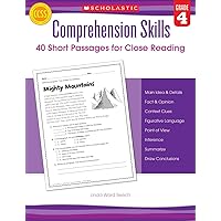 Comprehension Skills: Short Passages for Close Reading: Grade 4