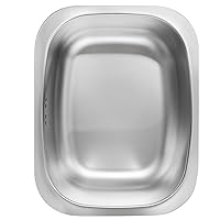 Stainless Steel Washing-up Bowl Multi-purpose Dish Tub for Sink/Wash Basins/Dishpan for Sink (Original Type)