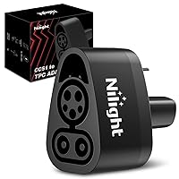 Nilight CCS1 to Tesla Adapter 80A 250AC, Compatible with Tesla Model 3, Y, S, X. DC Fast Charging Adapter Compatible with Level 3 Fast Charging Station with CCS Plug