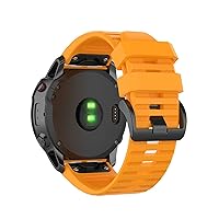 22 26MM Quick Fit Watchband For Fenix 7 7X Watch Silicone Quick Release Easyfit Wrist Band Strap For Fenix 6 6X Pro Watch