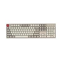 Keychron C2 Full Size Wired Mechanical Keyboard Compatible with Mac, Red Switch, 104 Keys ABS Retro Color Keycaps Gaming Keyboard for Windows, USB-C Type-C Braid Cable