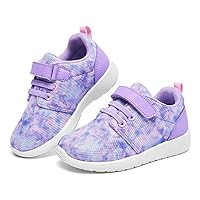 HIITAVE Toddler Tennis Shoes Girls Sneakers Walking Running Athletic Summer Shoes