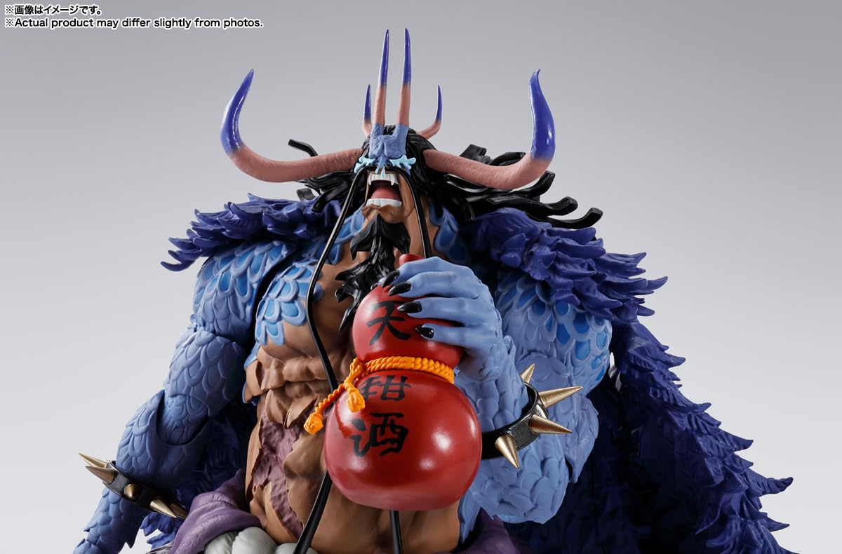 TAMASHII NATIONS - One Piece - Kaido King of The Beasts (Man-Beast Form), Bandai Spirits S.H.Figuarts Action Figure