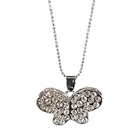 Butterfly Pendant Necklace Charm