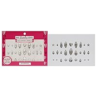 MCoBeauty Big Beauty Love Face And Body Jewels - Light-Reflecting - Easy Apply, Self-Adhesive Gems - Stays On For Long - Safe To Use And Wear - Creates Stunning And Unique Looks - 1 Pc