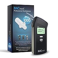 BACtrack S80 Professional Breathalyzer + 1000 Breathalyzer Mouthpieces Bundle