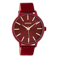 Oozoo Women's Watch with Leather Strap 42 mm Colours of Unicolour