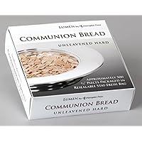 Unleavened Hard Communion Bread (Box of 500): Lumen by Abingdon Press