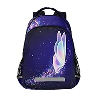 Delightful Butterfly Backpacks Travel Laptop Daypack School Book Bag for Men Women Teens Kids