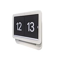 Simple Built-in Google Nest Hub Gen 2 Wall Mount [Does NOT FIT 2018 Gen 1]: The Perfect Smart Home Command Center | PoE Option Available | Designed in The USA