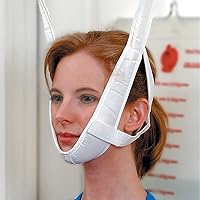 Replacement Foam Padded Head Halter for Home Over-the-Door Cervical Traction Sets to Relieve Neck Pain, White