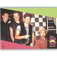 1991 Pro Set U.K. Edition # 141 U2 (Collectible Pop Music / Rock Star Trading Card)