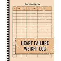 Heart Failure Weight Log: Essential Metrics Diary for Heart Wellness
