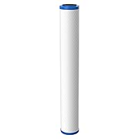 Pentair Pentek EP-20 Carbon Water Filter, 20-Inch, Whole House Carbon Block Replacement Cartridge with Bonded Powdered Activated Carbon (PAC) Filter, 20