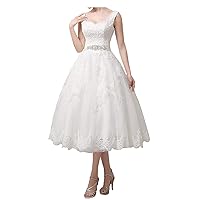 Sequins Sweetheart Neckline lace a-line Wedding Dresses for Bride with 3/4 Sleeves Short Length Bridal Ball Gowns