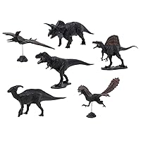Feverit Dinosaur Soft Model Set, Black