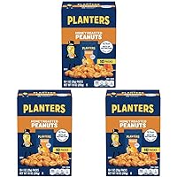 Planters Honey Roasted Peanuts (60 ct Pack, 6 Boxes of 10 Bags) (Pack of 3)
