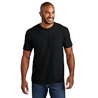 Comfort Colors Mens Pigment-Dyed Shirt 6030 (X-Large, Black)