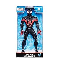 Marvel Miles Morales Toy 9.5-inch Scale Collectible Super Hero Action Figure, Toys for Kids Ages 4 and Up
