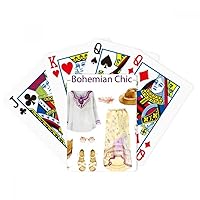 Bohe mia Wind Fashion Hand Painted Poker Playing Magic Card Fun Board Game