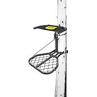 Hawk Rival Micro Hang-On Portable Aluminum Big Game Hunting Tree Stand with Adjustable 20.5