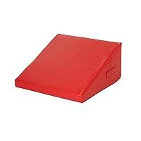 Foamnasium Wedge, Indoor Foam Playset, Soft Toddler and Active Kids Play Foam Wedge for Crawling, Climbing, Sliding and Jumping, Made in the US, Red