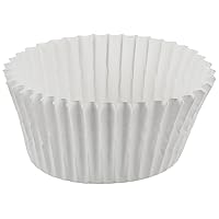Cybrtrayd No.105 Paper Candy Cups, White, Box of 20000