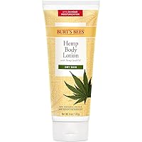 Burt's Bees Hemp Body Lotion with Hemp Seed Oil for Dry Skin, 6 Ounces (Packaging May Vary), 3 Pack