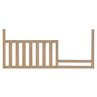 Soho Baby Everlee Crib to Toddler Bed Guard Rail Conversion Kit, Honey Wood