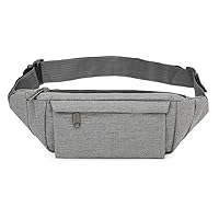 GMOIUJ Men Male Waist Bag Pack Casual Functional Belt Bag Large Belt Pouch Phone Money Belt Bag Fanny Travel Hip (Color : C, Size : 30cmx4cmx9cm)